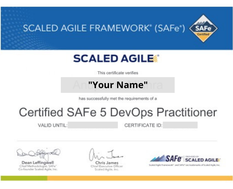 SAFe DevOps Practitioner Certification Training | iZenBridge