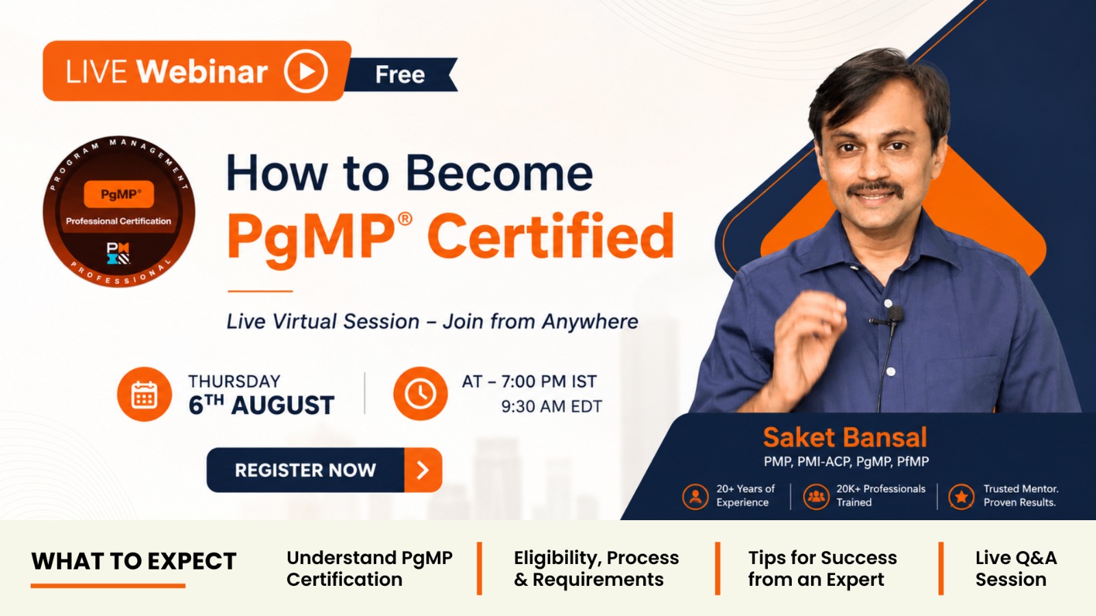 PgMP Webinar
